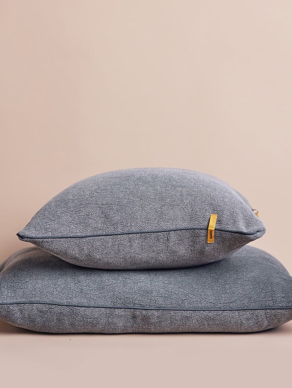 Saarde Vintage Wash Cushion - Pale Grey